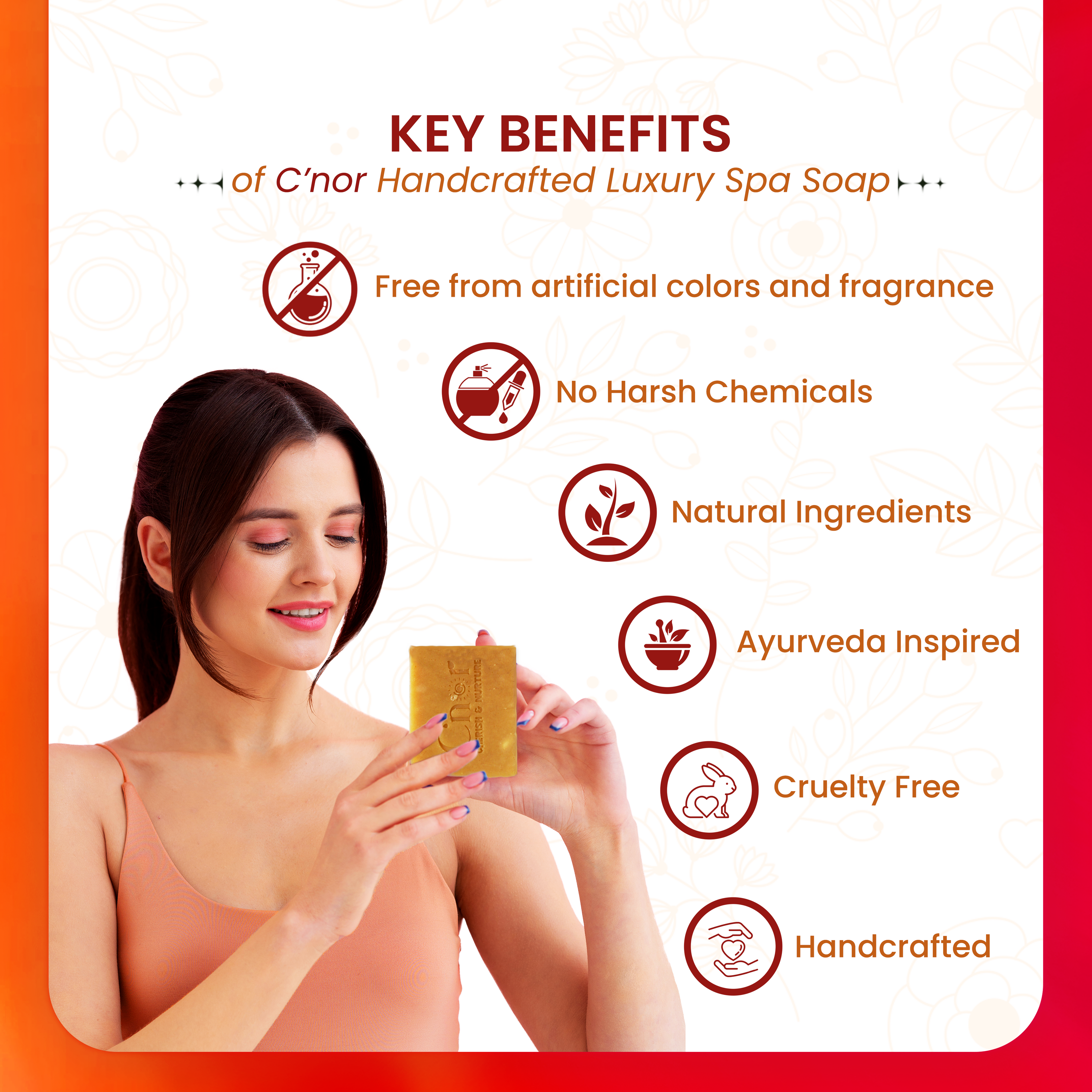 Radiant Rice Yogurt Ubtan Soap for Face & Body โ Nourishing Brightening Bar