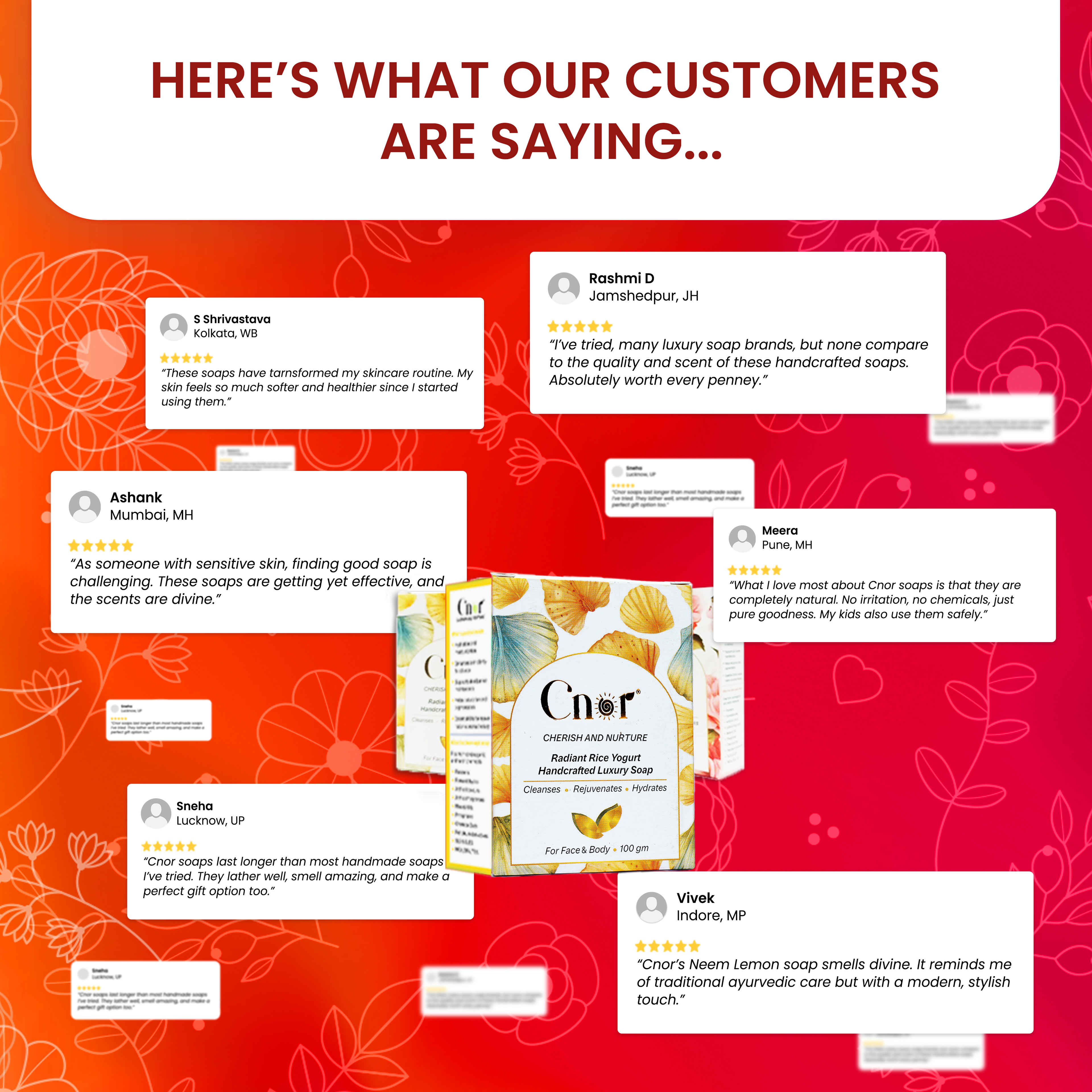 Radiant Rice Yogurt Ubtan Soap for Face & Body โ Nourishing Brightening Bar